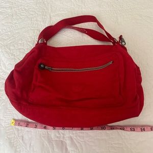 Kipling red small shoulder bag